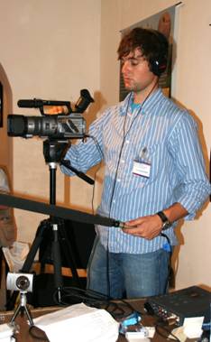 Adam Giacinto, our phenomenal videographer and indispensible assistant 